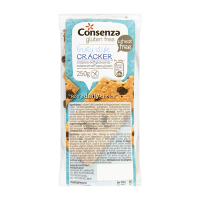 Consenza Rozijnen-Teff Glutenvrij